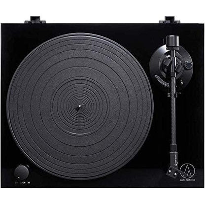 Audio-Technica AT-LPW50PB Belt Drive Turntable (Piano Black) [Tech & Turntables]