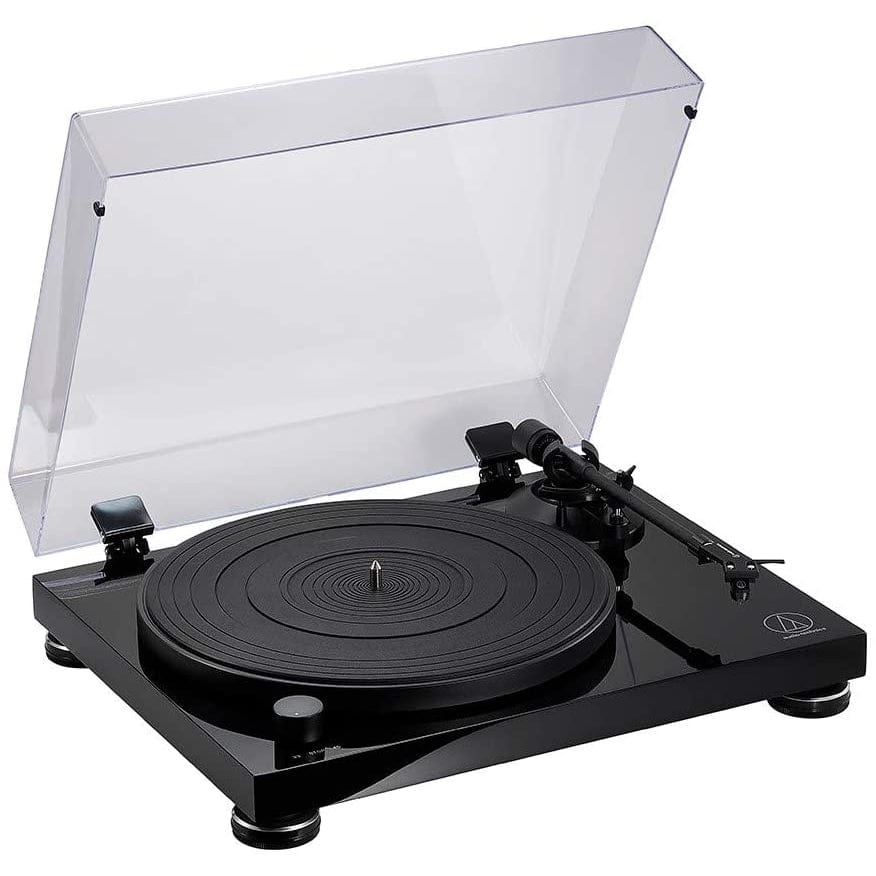 Audio-Technica AT-LPW50PB Belt Drive Turntable (Piano Black) [Tech & Turntables]