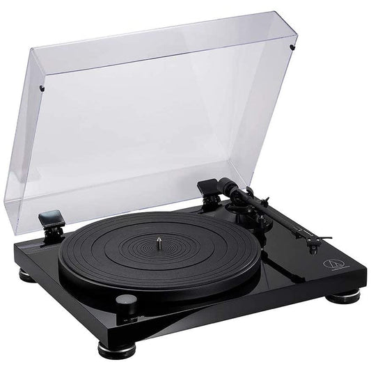 Audio-Technica AT-LPW50PB Belt Drive Turntable (Piano Black) [Tech & Turntables]