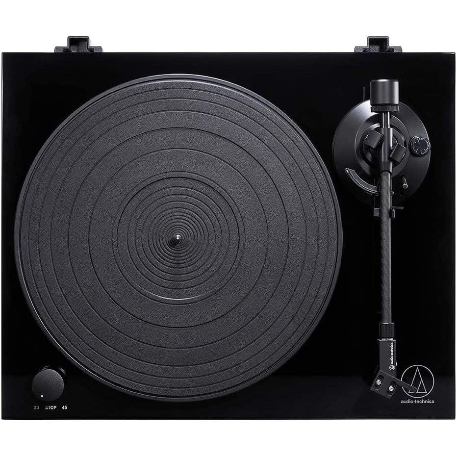 Audio-Technica AT-LPW50PB Belt Drive Turntable (Piano Black) [Tech & Turntables]