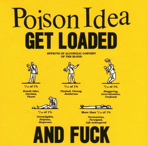 Poison Idea - Get Loaded & Fuck { vinyl }