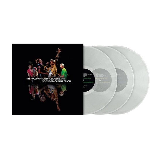 A Bigger Bang Live on Copacabana Beach (Limited Edition Clear) 3LP { vinyl }