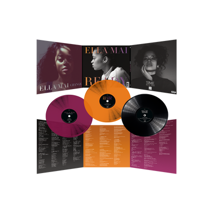 TIME, CHANGE, READY (Purple, Orange, and Black Limited Edition) { vinyl }
