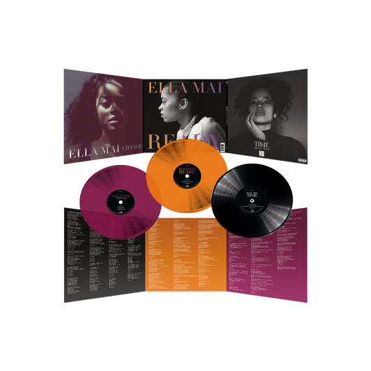 TIME, CHANGE, READY (Purple, Orange, and Black Limited Edition) { vinyl }