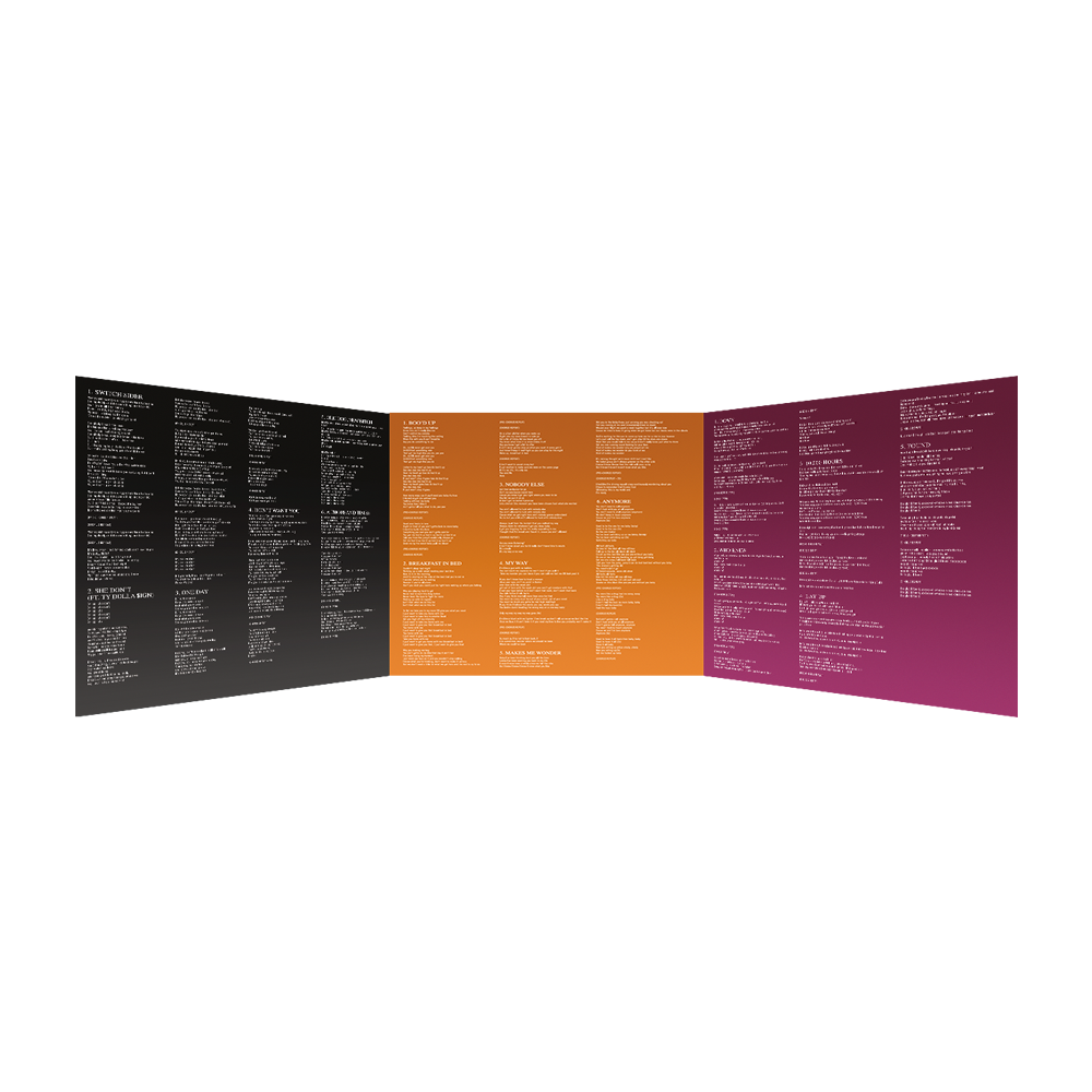 TIME, CHANGE, READY (Purple, Orange, and Black Limited Edition) { vinyl }