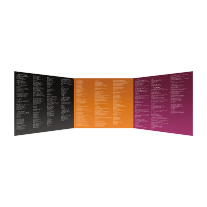TIME, CHANGE, READY (Purple, Orange, and Black Limited Edition) { vinyl }