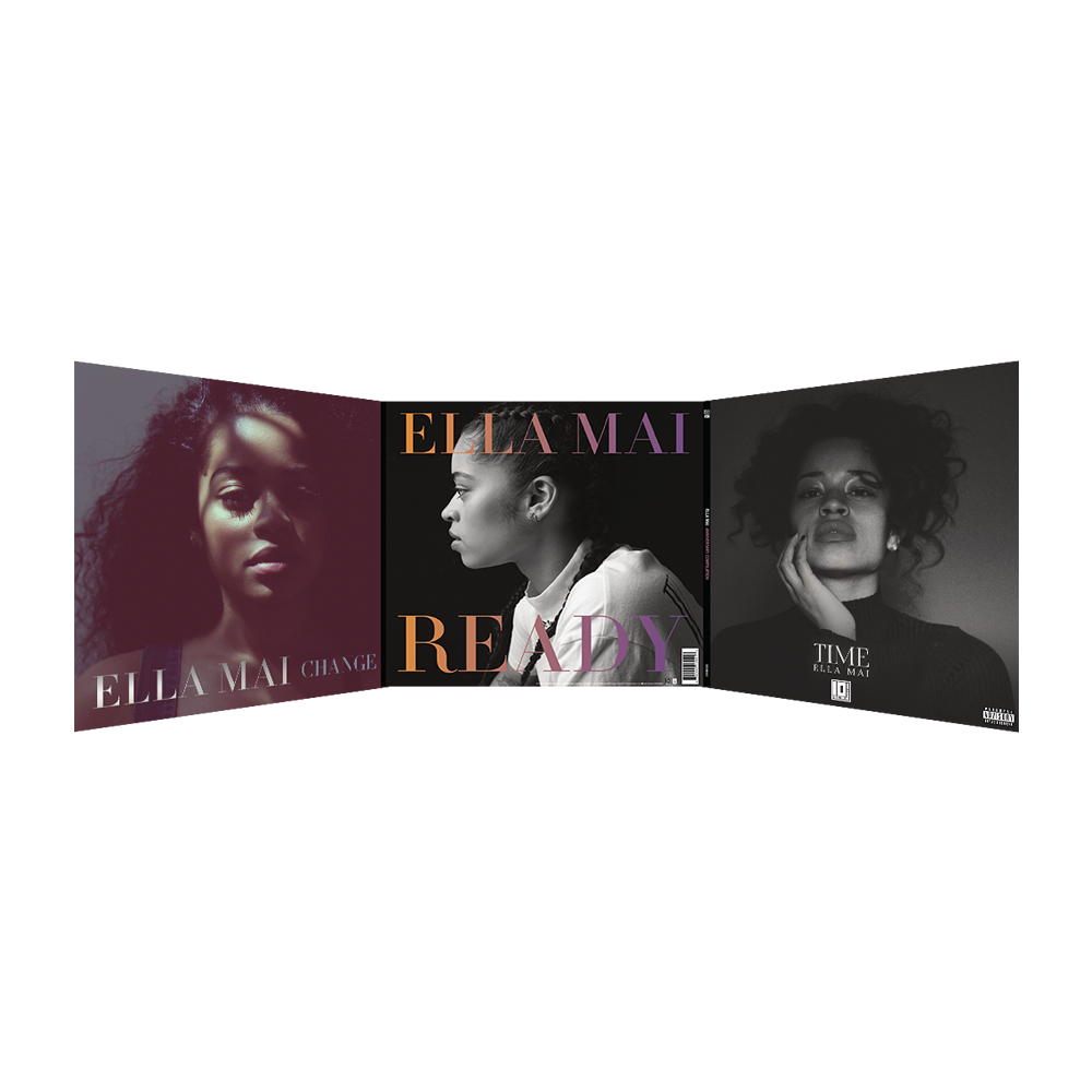 TIME, CHANGE, READY (Purple, Orange, and Black Limited Edition) { vinyl }
