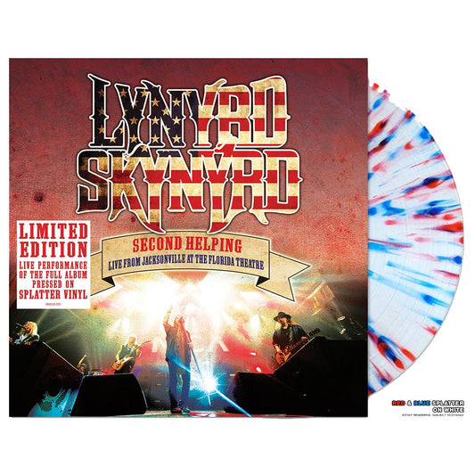 Second Helping - Live from Jackson At the Florida Theatre (Red w/ Blue Splatter Limited Edition) { vinyl }