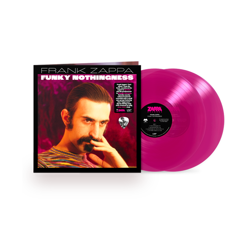 Funky Nothingness (Clear Violet Limited Edition) with Guitar Pick { vinyl }