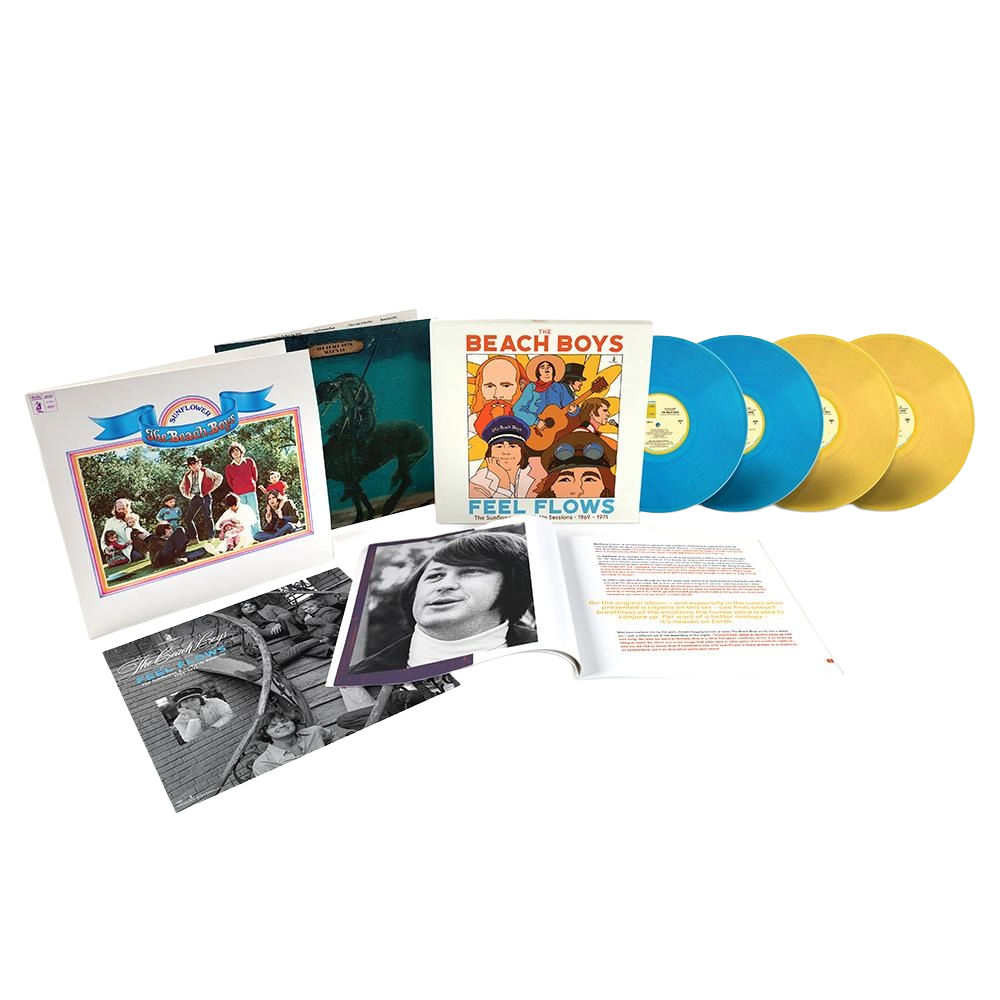 Feel Flows: Sunflower & Surf's Up Sessions 1969-1971 4LP (Blue & Yellow Limited Edition) { vinyl }