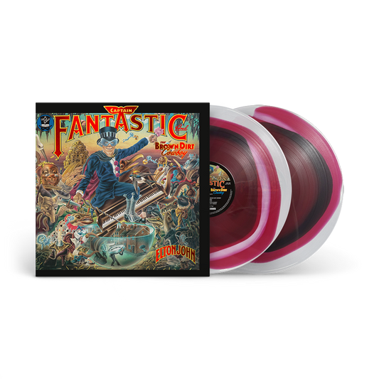 Captain Fantastic and the Brown Dirt Cowboy (50th Anniversary Edition) Tri-Color 2LP { vinyl }