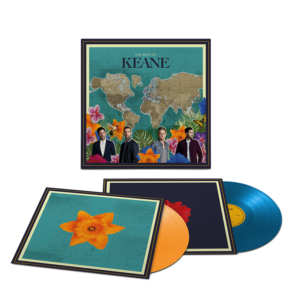 The Best Of Keane (Orange and Teal Limited Edition) { vinyl }