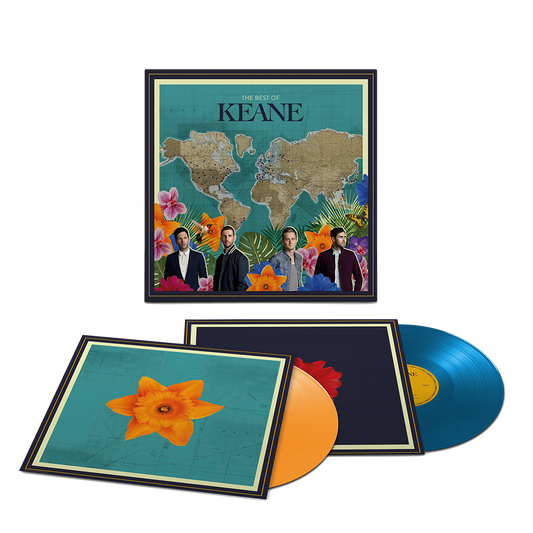 The Best Of Keane (Orange and Teal Limited Edition) { vinyl }