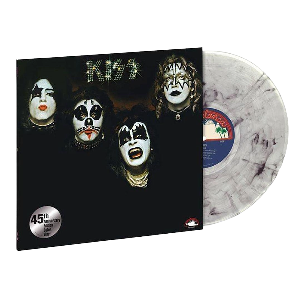 Kiss (Clear W/ Black Swirls Limited Edition) { vinyl }
