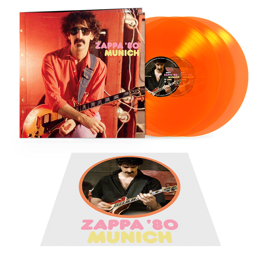Zappa ’80: Munich (Transparent Orange Vinyl Limited Edition) { vinyl }