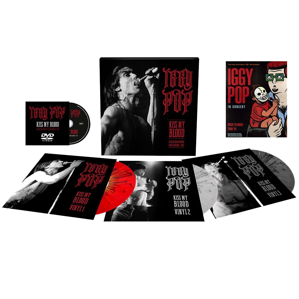 Kiss My Blood (Live In Paris 1991) (Red/Black/White Splatter Limited Edition) { vinyl }