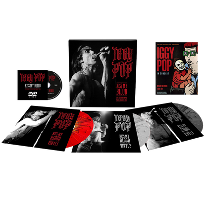 Kiss My Blood (Live In Paris 1991) (Red/Black/White Splatter Limited Edition) { vinyl }