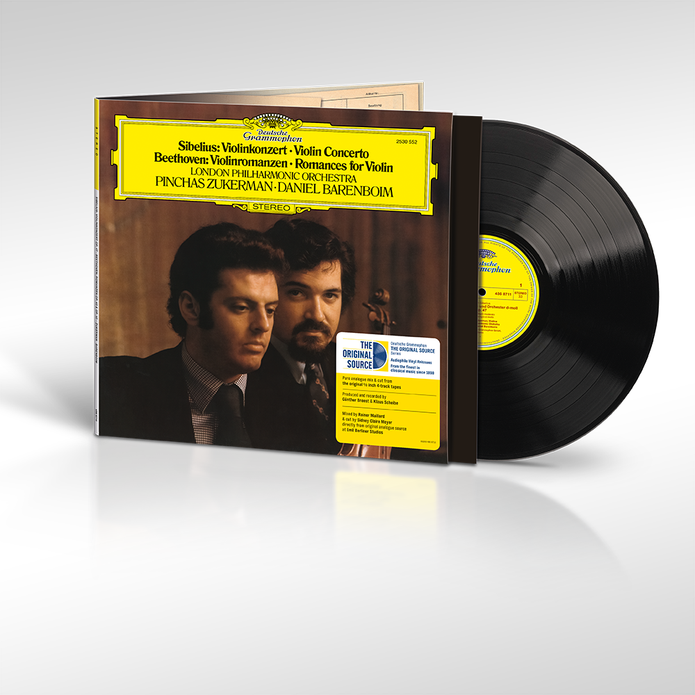 SIBELIUS: Violin Concerto / BEETHOVEN: Romances for Violin (Original Source Series) LP { vinyl }