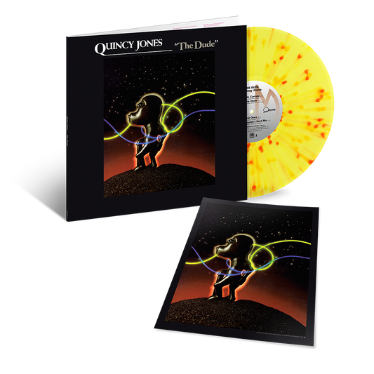 The Dude (Yellow w/ Orange and Red Splatter Limited Edition) { vinyl }