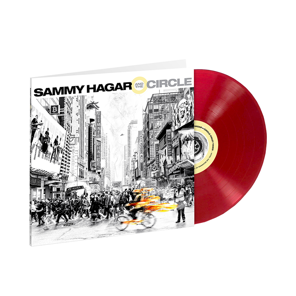 Crazy Times (Translucent Ruby Limited Edition) { vinyl }