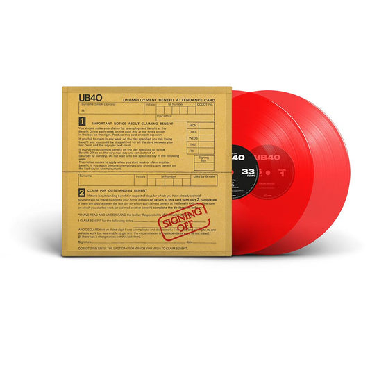 Signing Off (Translucent Red Limited Edition) { vinyl }