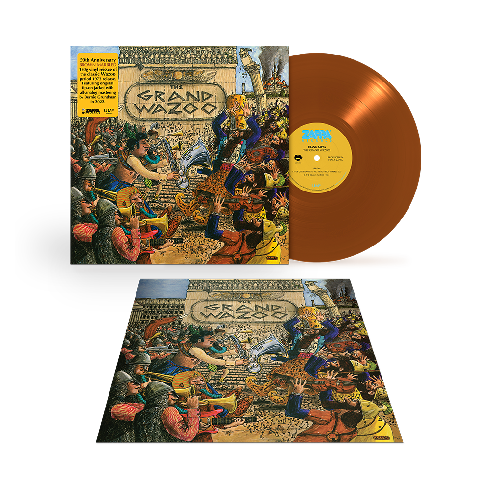 The Grand Wazoo (Brown with Black Marble Limited Edition) { vinyl }