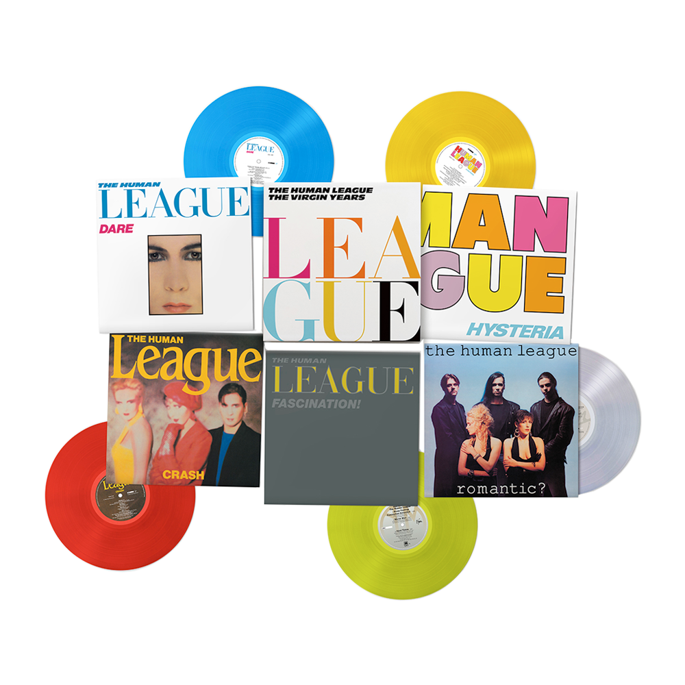 The Virgin Years (Turquoise, Transparent Lime, Yellow, Transparent Red, Crystal Clear Limited Edition) { vinyl }