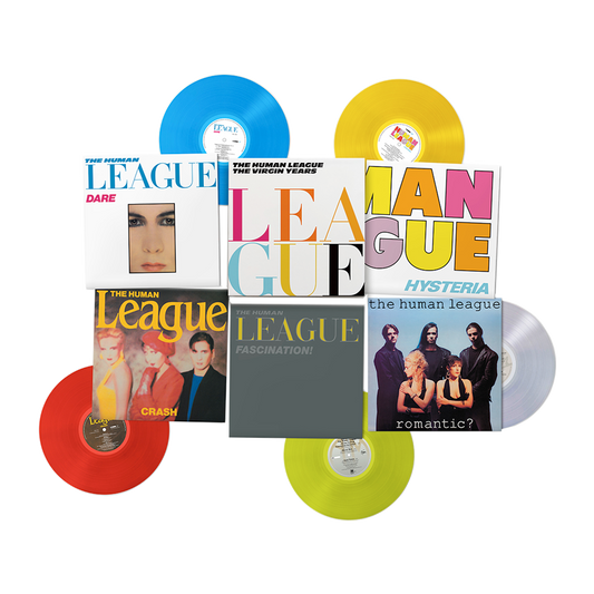 The Virgin Years (Turquoise, Transparent Lime, Yellow, Transparent Red, Crystal Clear Limited Edition) { vinyl }