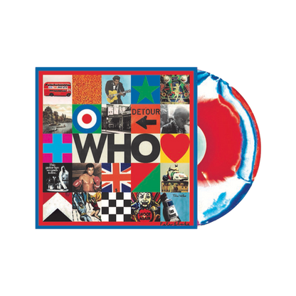 Who (Red, White and Blue Marbled Limited Edition) { vinyl }