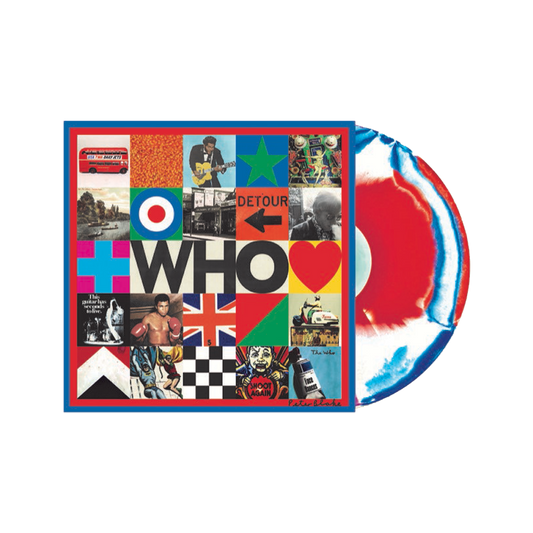 Who (Red, White and Blue Marbled Limited Edition) { vinyl }