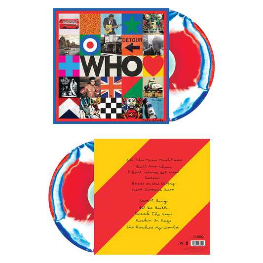 Who (Red, White and Blue Marbled Limited Edition) { vinyl }