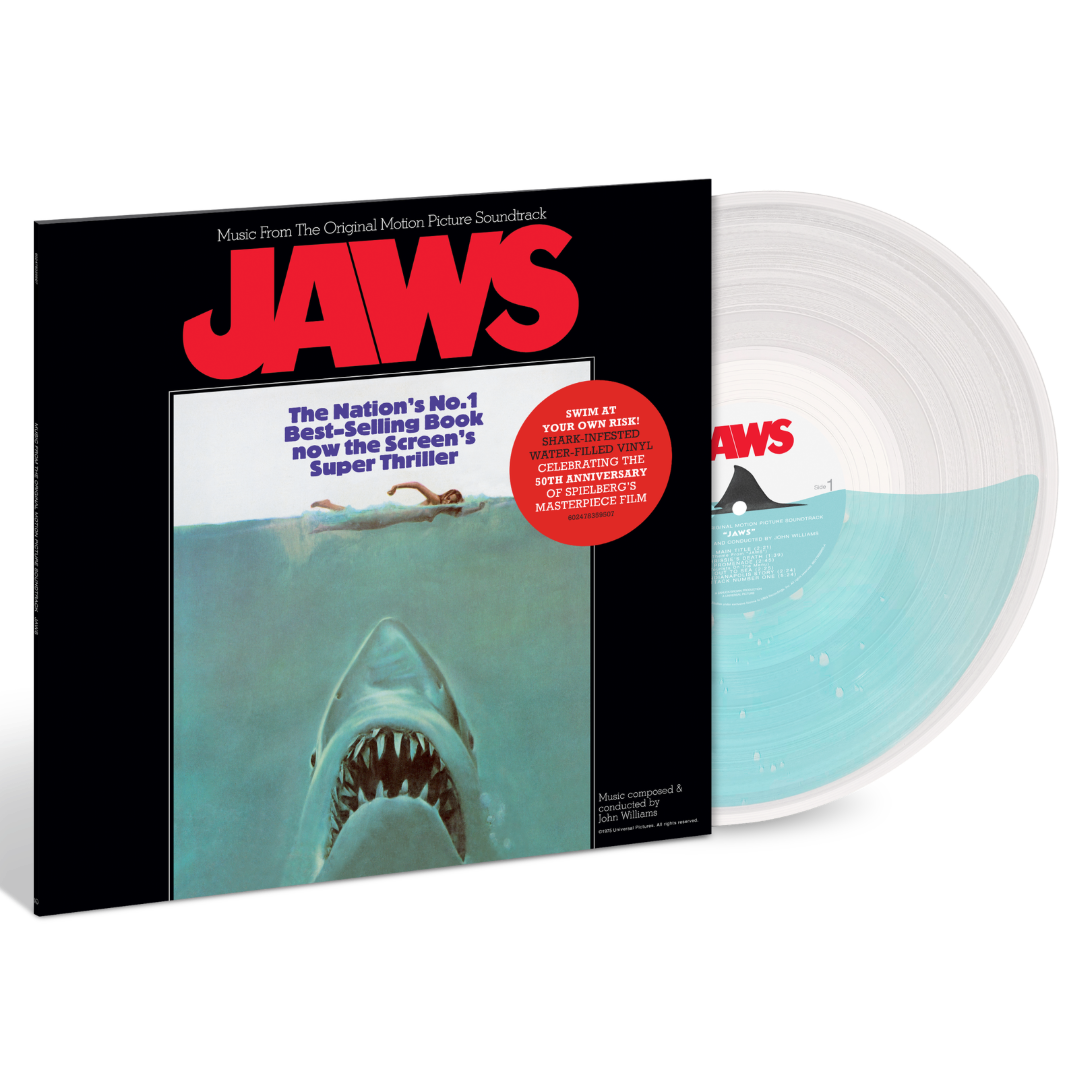 Jaws (Music From The Original Motion Picture Soundtrack) - Shark-Infested Water-Filled LP { vinyl }