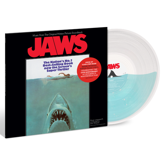 Jaws (Music From The Original Motion Picture Soundtrack) - Shark-Infested Water-Filled LP { vinyl }