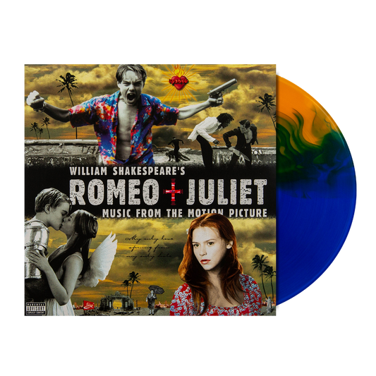 William Shakespeare's Romeo + Juliet / O.S.T. (Blue W/ Orange Smoke Limited Edition) { vinyl }