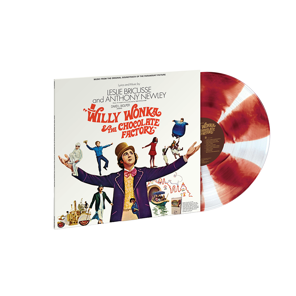 Willy Wonka & the Chocolate Factory (Music From the Original Soundtrack) (Red & White Swirl Limited Edition) { vinyl }