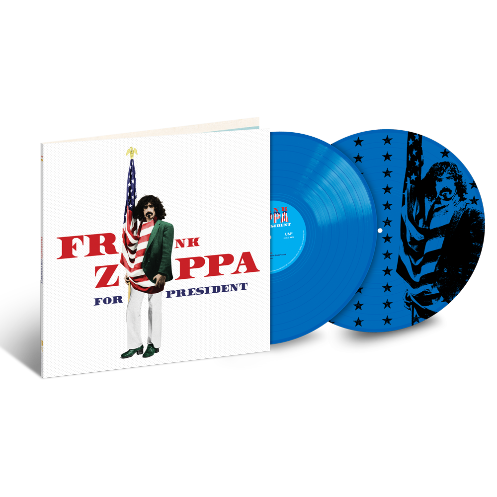 Frank Zappa For President Limited Edition (Red, White, Or Blue Limited Edition) { vinyl }