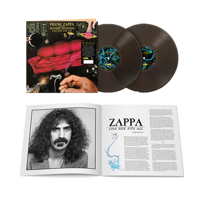 One Size Fits All Limited Edition "Black Glitter" (2LP) { vinyl }