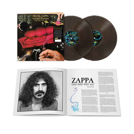 One Size Fits All Limited Edition "Black Glitter" (2LP) { vinyl }