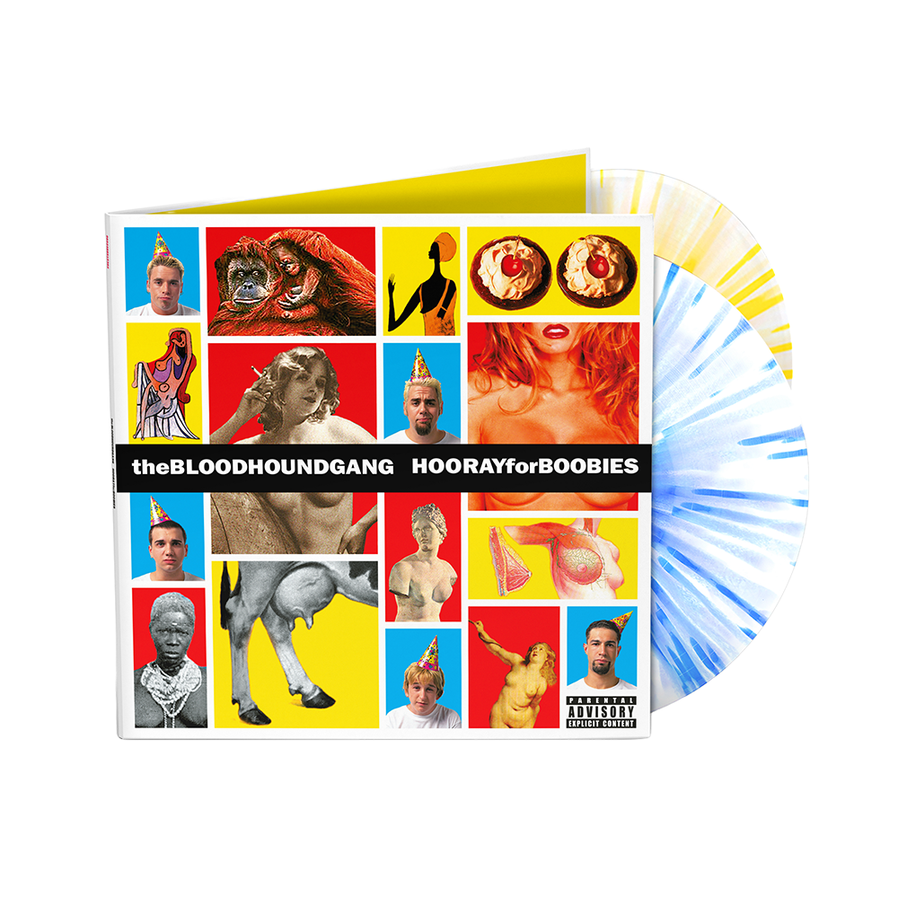 Hooray For Boobies Splatter 25th Anniversary Limited Edition { vinyl }