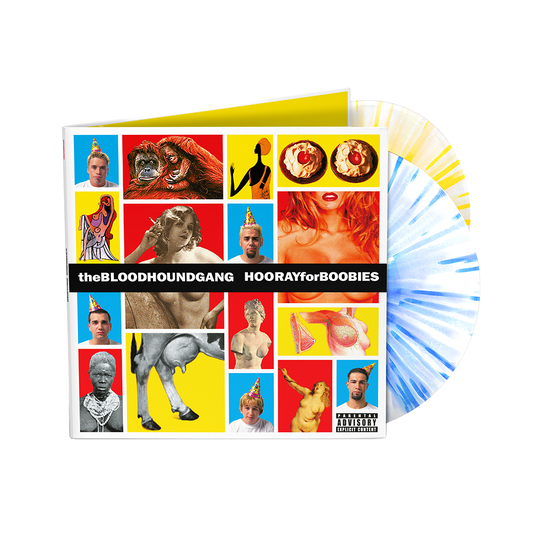 Hooray For Boobies Splatter 25th Anniversary Limited Edition { vinyl }