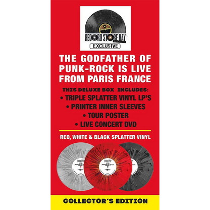 Kiss My Blood (Live In Paris 1991) (Red/Black/White Splatter Limited Edition) { vinyl }