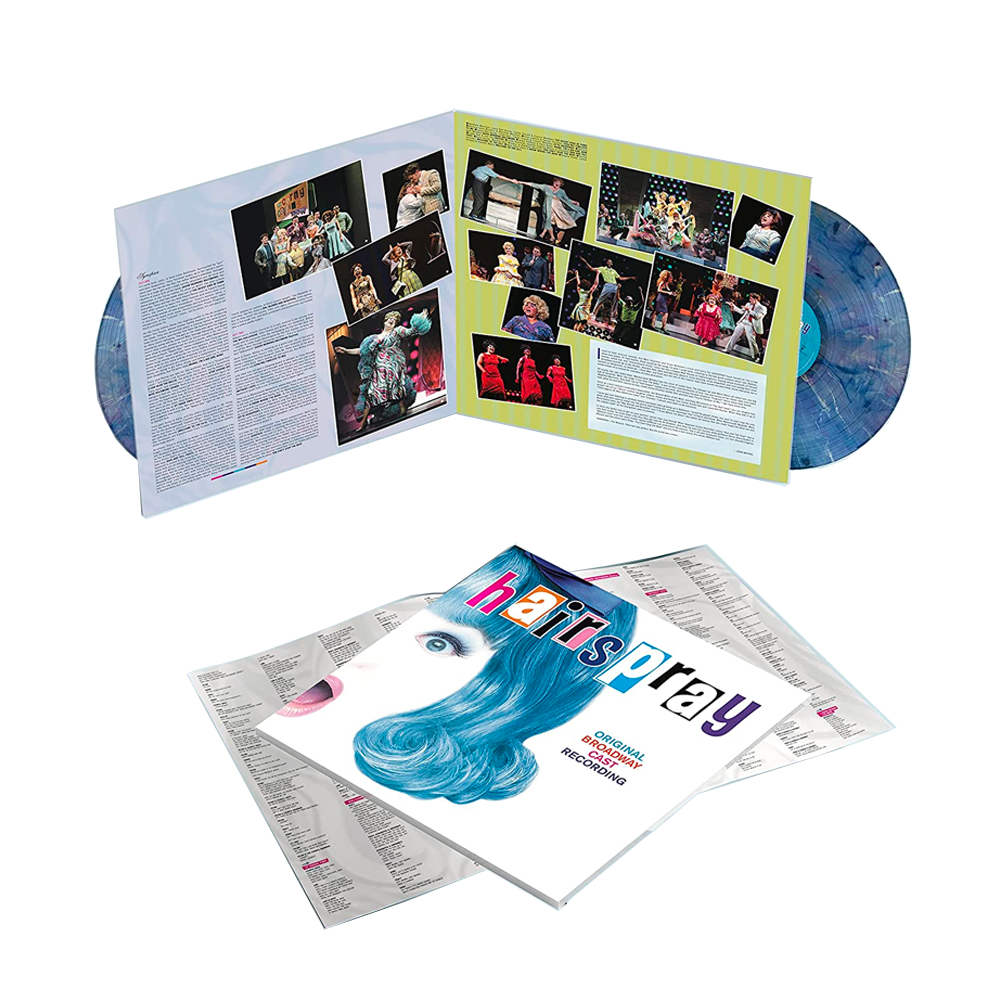 Hairspray (Original Broadway Album) (Blue Marbled Limited Edition) { vinyl }