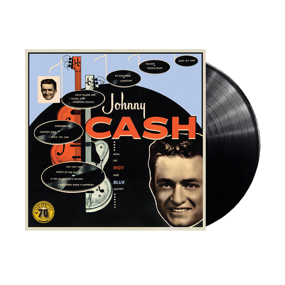 With His Hot And Blue Guitar (Sun Records 70th) { vinyl }