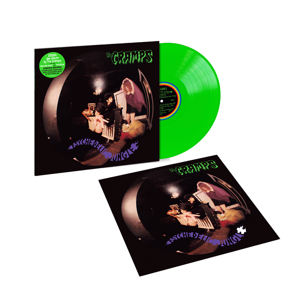 Psychedelic Jungle (Fluorescent Green) 1LP { vinyl }