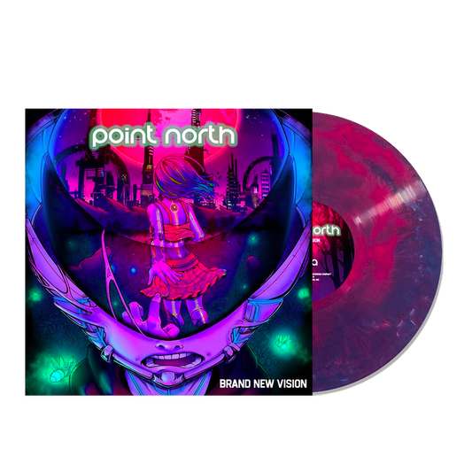 Brand New Vision (Purple & Pink Swirl Limited Edition) { vinyl }