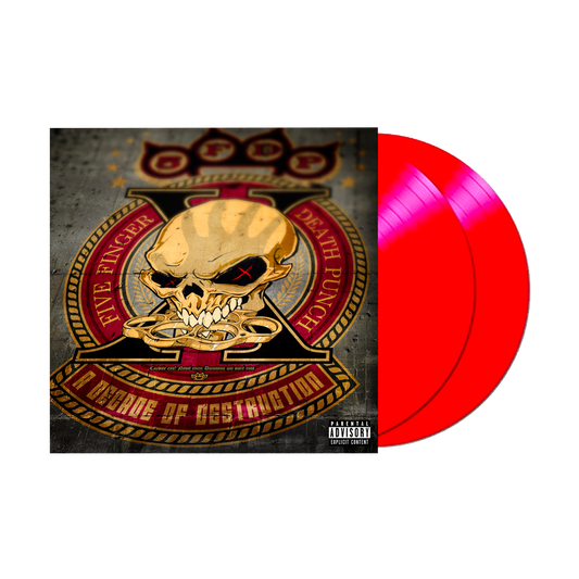 A Decade of Destruction (Crimson Red Limited Edition) { vinyl }