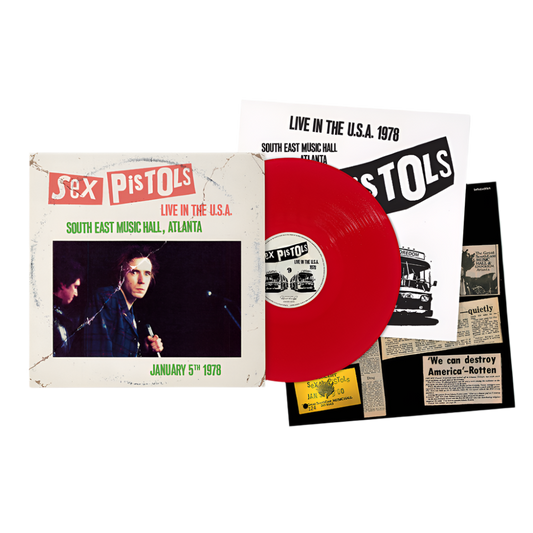 Live In The U.S.A 1978 – Atlanta 5th Jan - 1978 Atlanta, South East Music Hall, USA (Limited Edition Red LP) { vinyl }