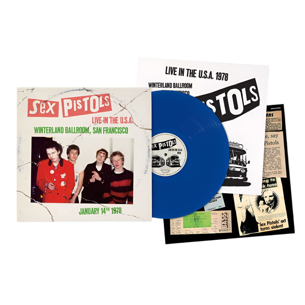 Live In The U.S.A 1978 – San Francisco 14th January 1978 San Francisco, Winterland Ballroom, USA (Blue LP) { vinyl }