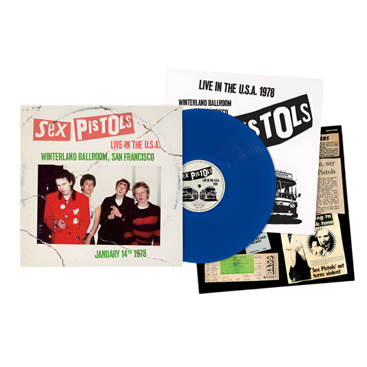 Live In The U.S.A 1978 – San Francisco 14th January 1978 San Francisco, Winterland Ballroom, USA (Blue LP) { vinyl }