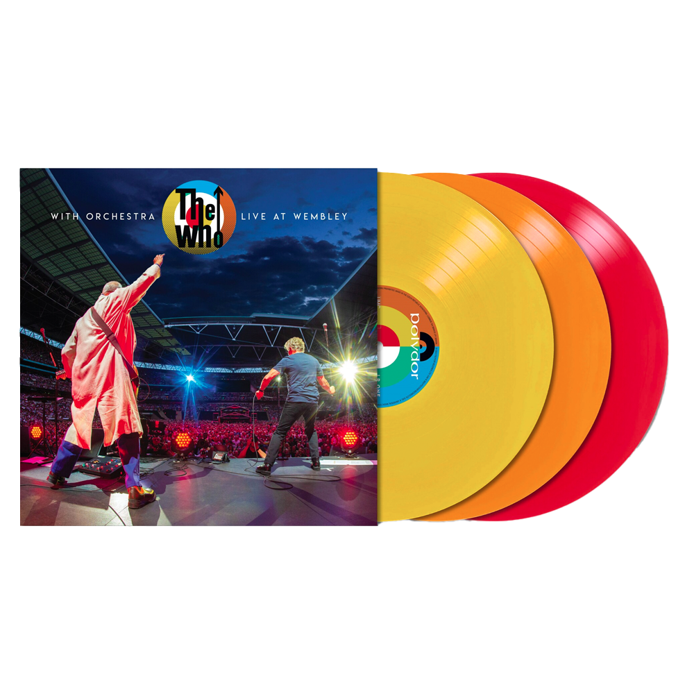 The Who with Orchestra Live at Wembley (Yellow, Orange, and Red Limited Edition) { vinyl }